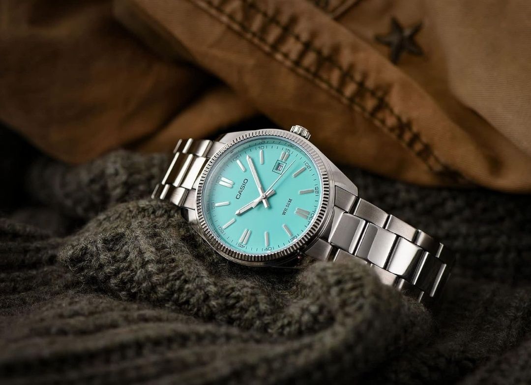 CASIO MTP- 1302PD Tiffany Blue