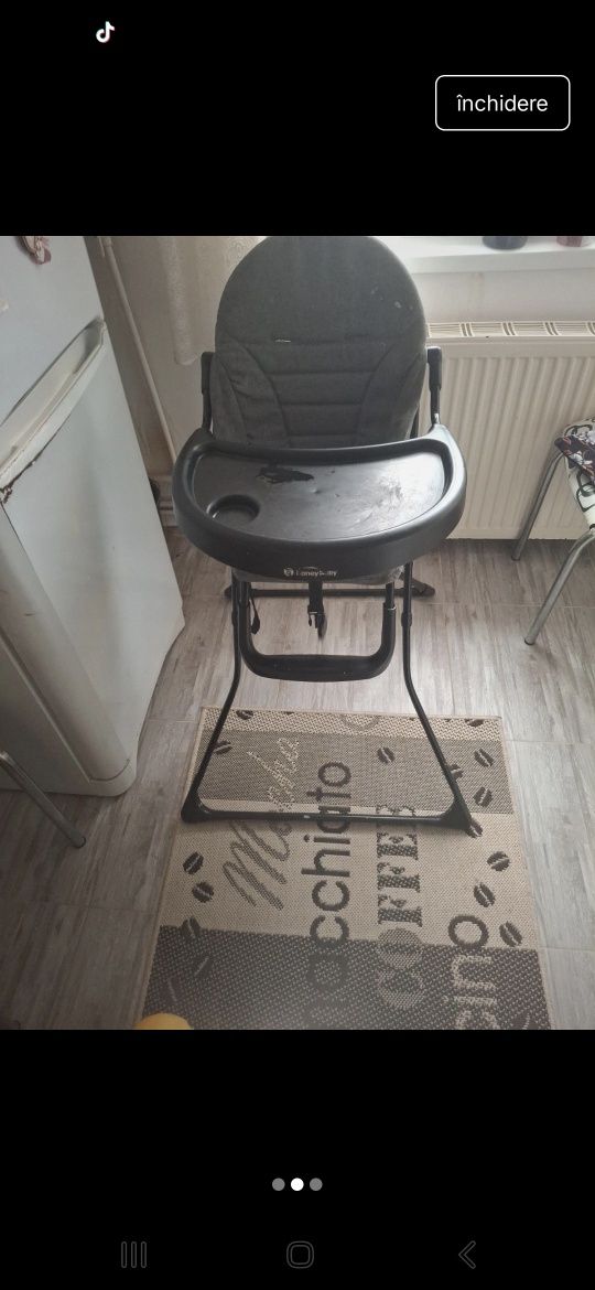 Scaun de masă pentru copii