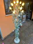 Lampa metalica cu suport de marmura