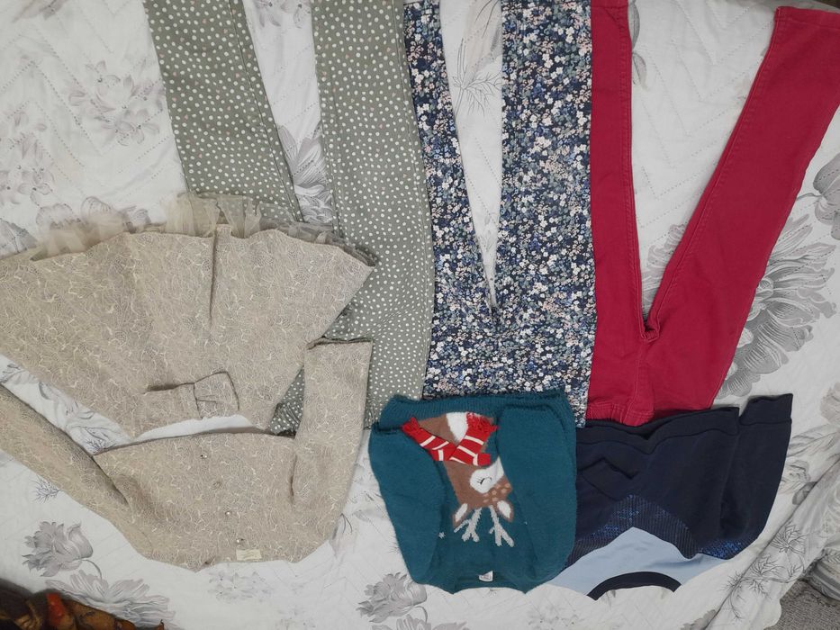 Лот 4-5-6г. Контраст,H&M,Lupilu