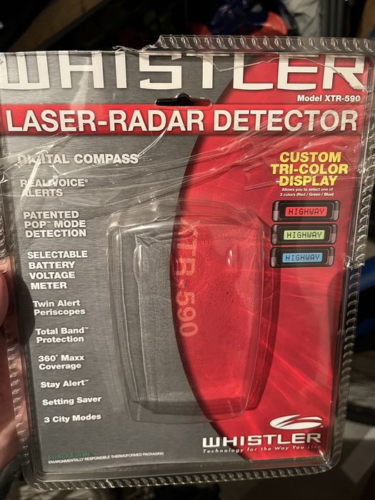 Радар детектор radar detector  whistler 590