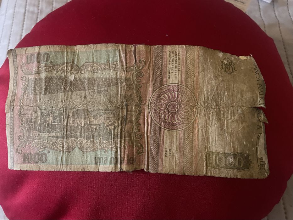 Monede/bancnotă veche România