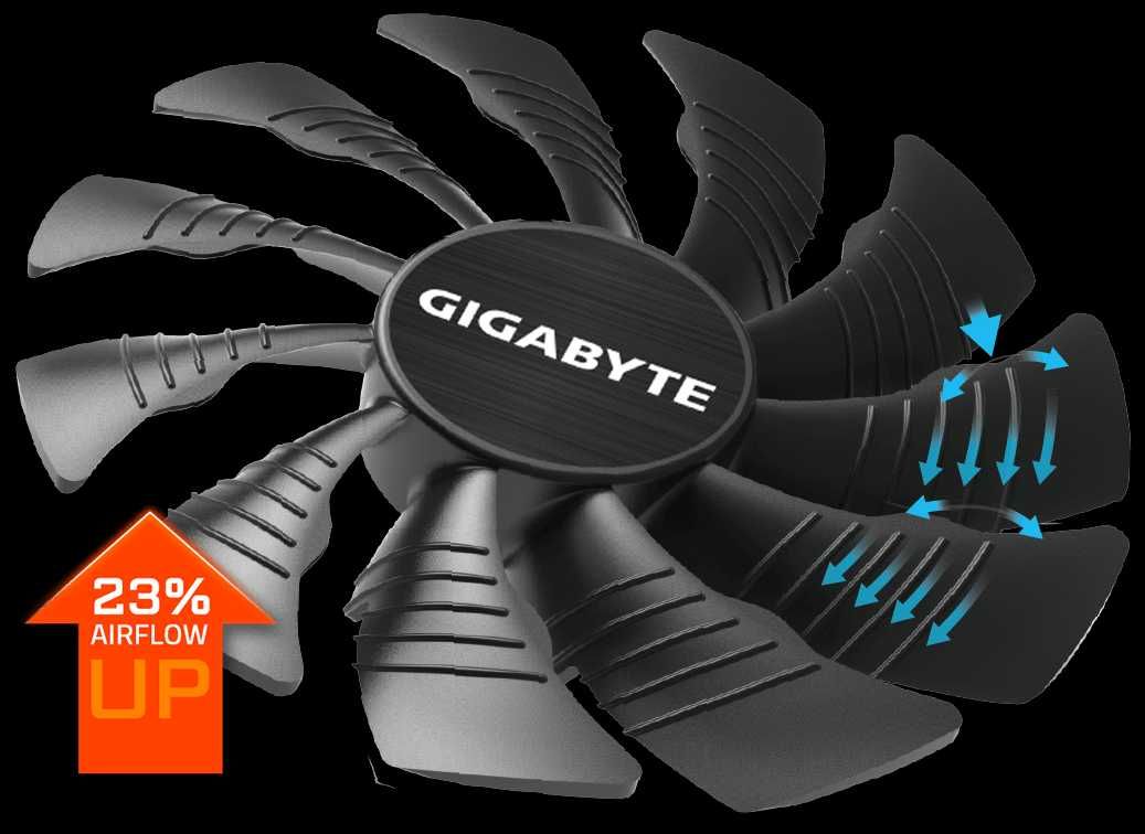 Gigabyte ventilator fan 90mm/rx580-r570-480-470/gtx1070 gtx1060