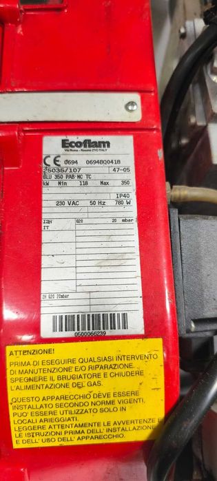Arzător gaz Ecoflam BLU 350 PAB MC TC 118-350 kW