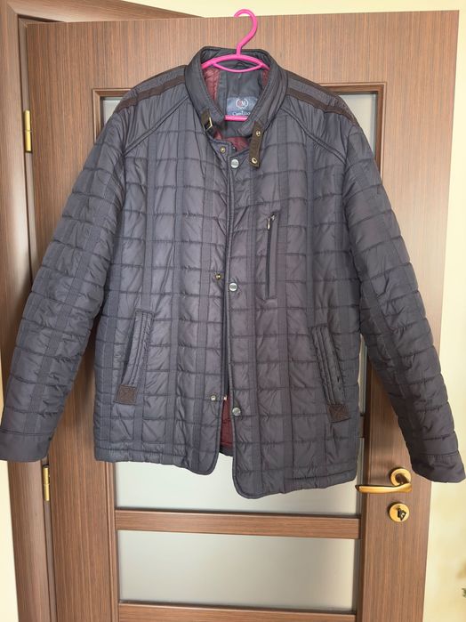 Мъжко зимно яке- синьо - 54 размер