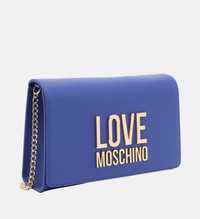 Love Moschino синя чанта