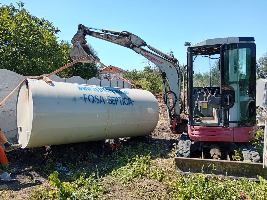 Vând și montez fose septice ecologice