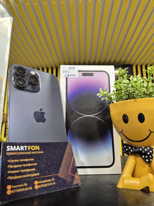 Iphone 14pro max,128гб,80%