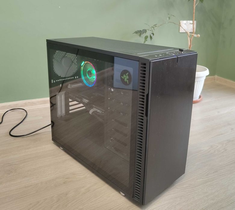 Брутален AMD RYZEN 9 3900X Компютър 128GB RAM RTX 3060