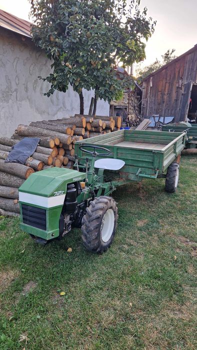 Motocultor 4x4 cu remorca Basculabila Ferrari 72s