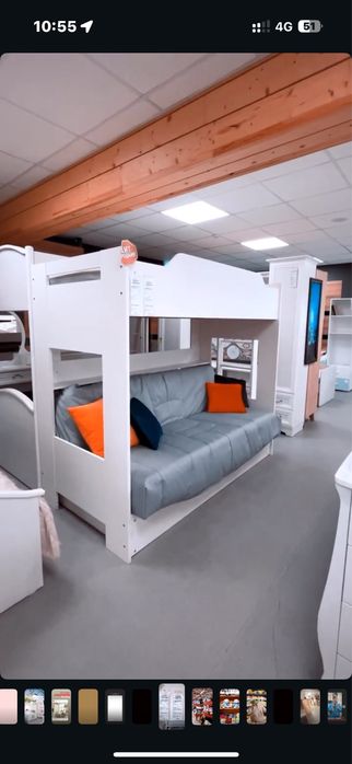 Продам двухярусную кровать 2в 1