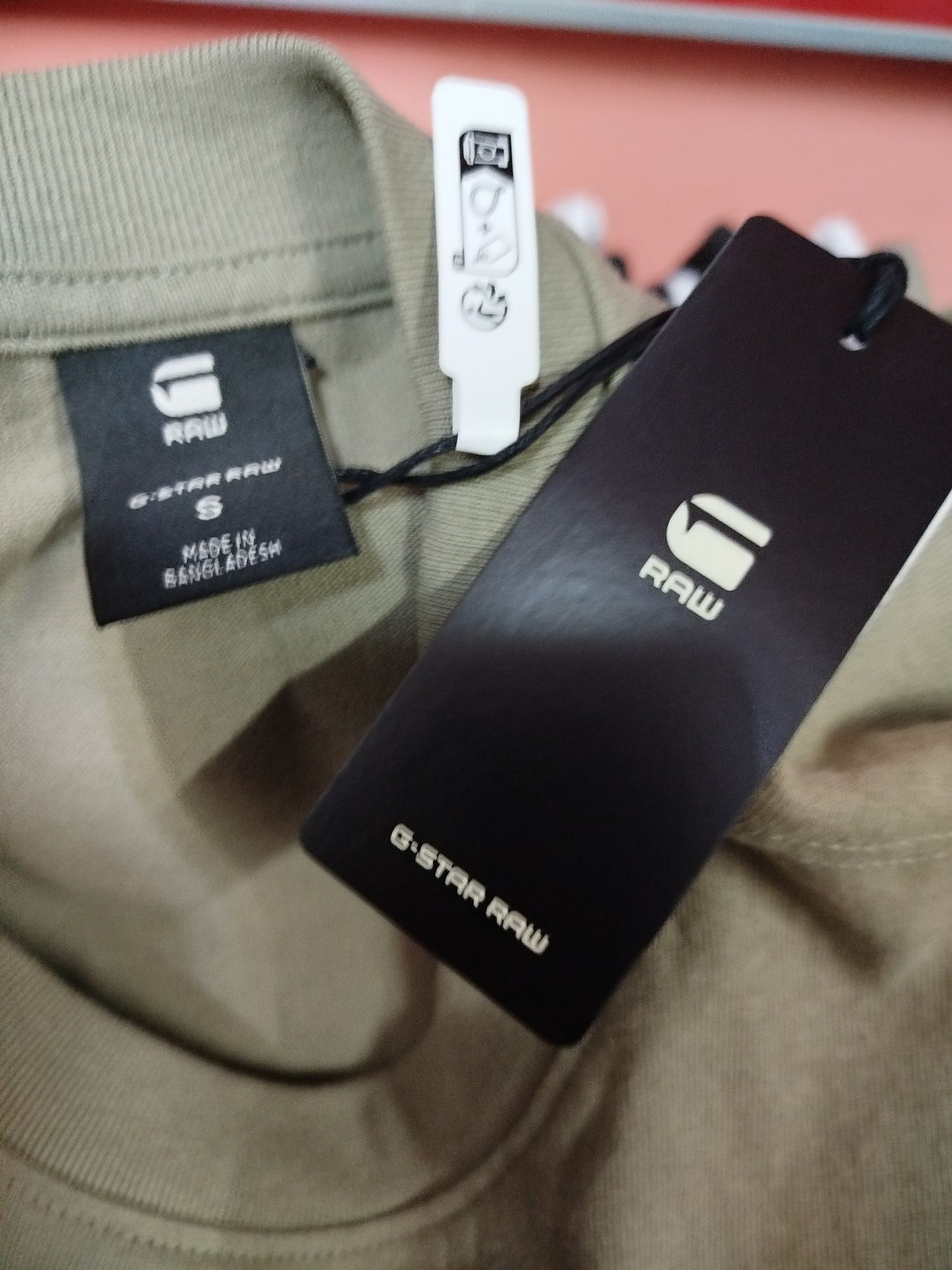Уникална тениска G-Star Raw Engine M , L Loose нова мъжка оригинал