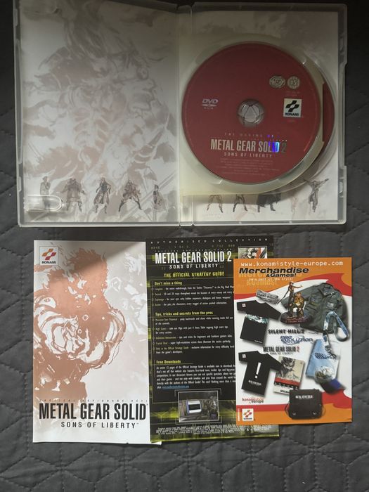 Metal Gear Solid 2 Sons of Liberty Playstation 2 PS2