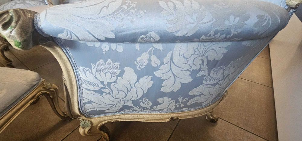 Canapea superba in stil venetian cu 4 fotolii impecabila!