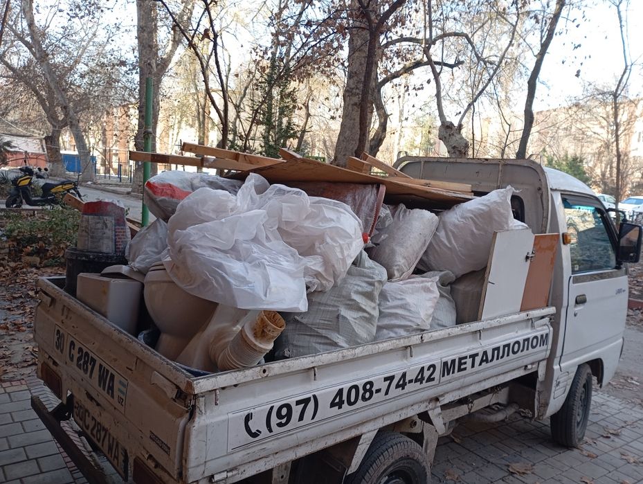 Musor Tashish olib ketish xizmati