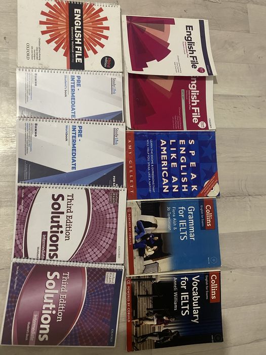 Для поднятие уровеня англиского и айлтс книги