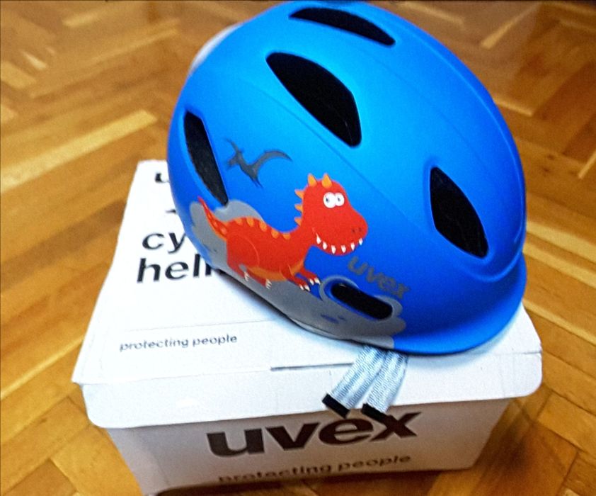 Casca copii UVEX -protectie ciclism/ski, #45-50cm (reglabila), NOUA