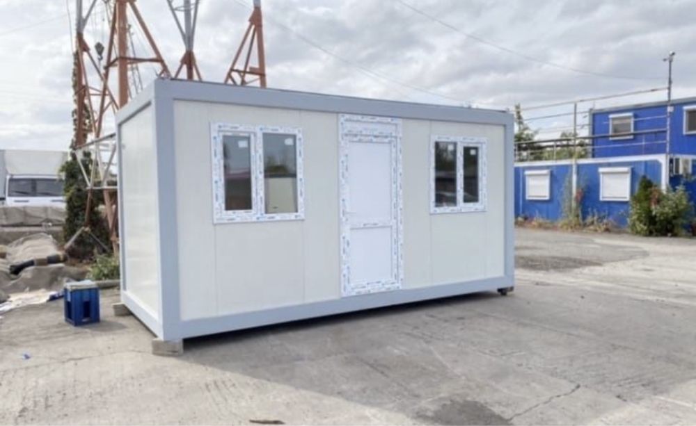 Container birou containere vitrina șantier fast food pază