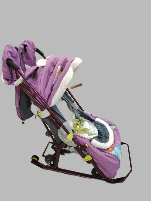 Санки утеплённые десткие