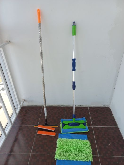 Швабры для пола и мытье окон