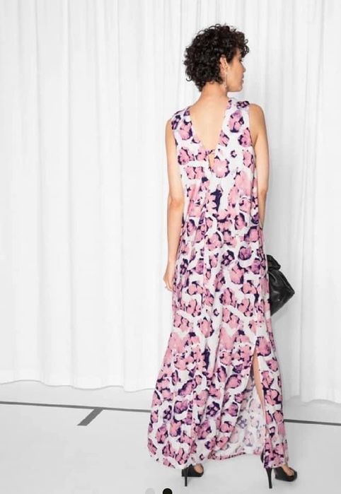 Страхотна дълга рокля с принт &other stories