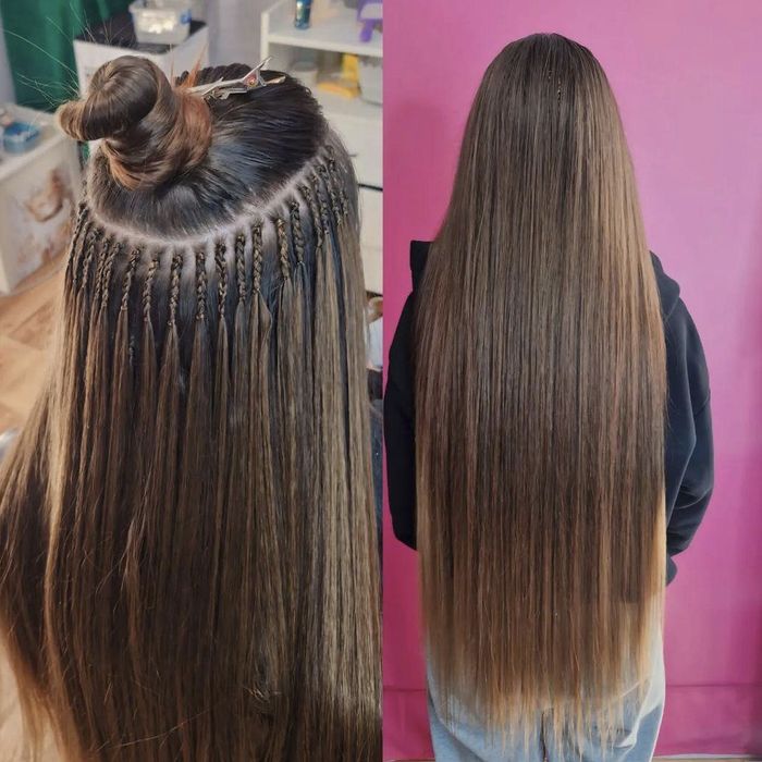 Extensii de par natural Iasi cheratina microring