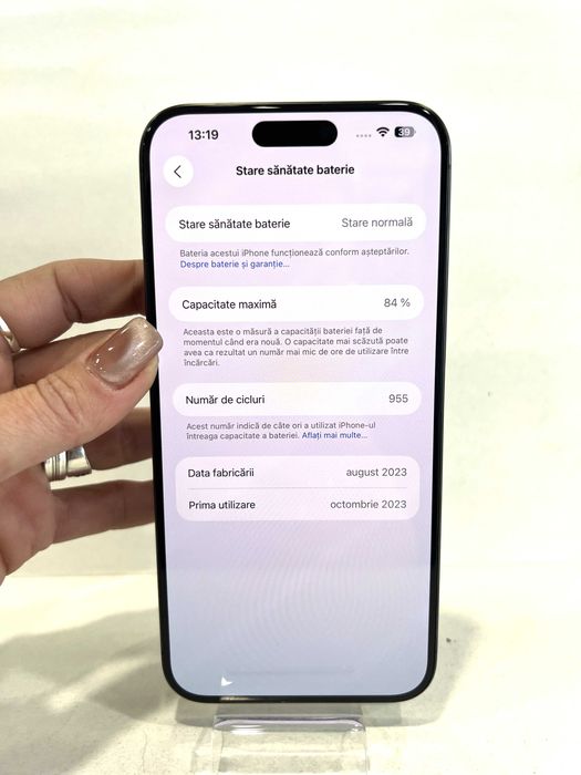 iPhone 15 Pro Max,  Black Titanium, 256GB!