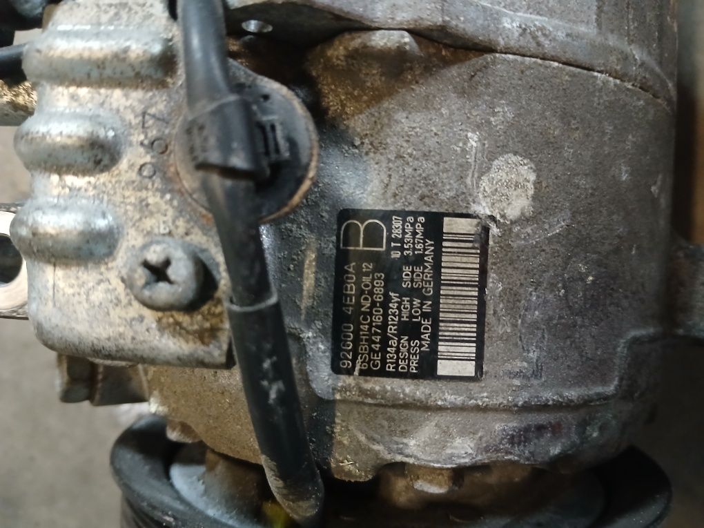 Compresor clima Ac Nissan Qashqai