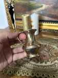 A126 Mica cana masiva de bronz 164g 7x5,5 cm