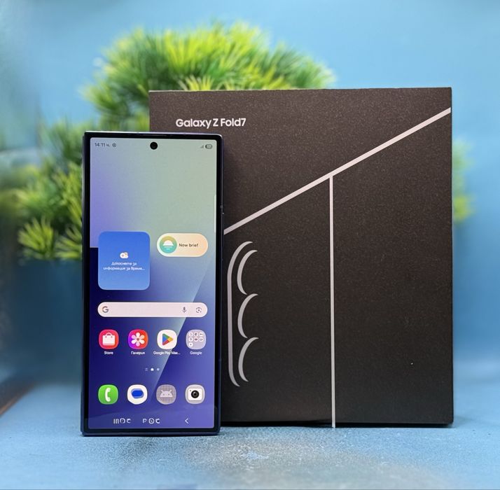 ГАРАНЦИОНЕН! Samsung Galaxy Z Fold7, 12GB RAM, 256GB, 5G, Blue Shadow