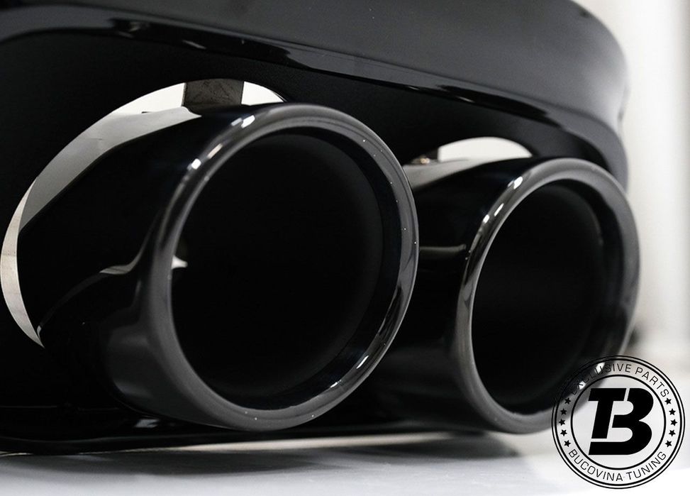 Difuzor Bara Spate cu Ornamente compatibil cu Mercedes C Class W205 C43 Design