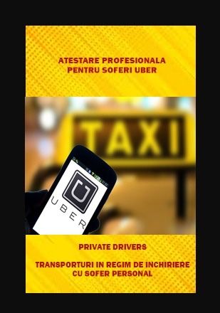 99 lei Atestat Uber Bolt Taxi