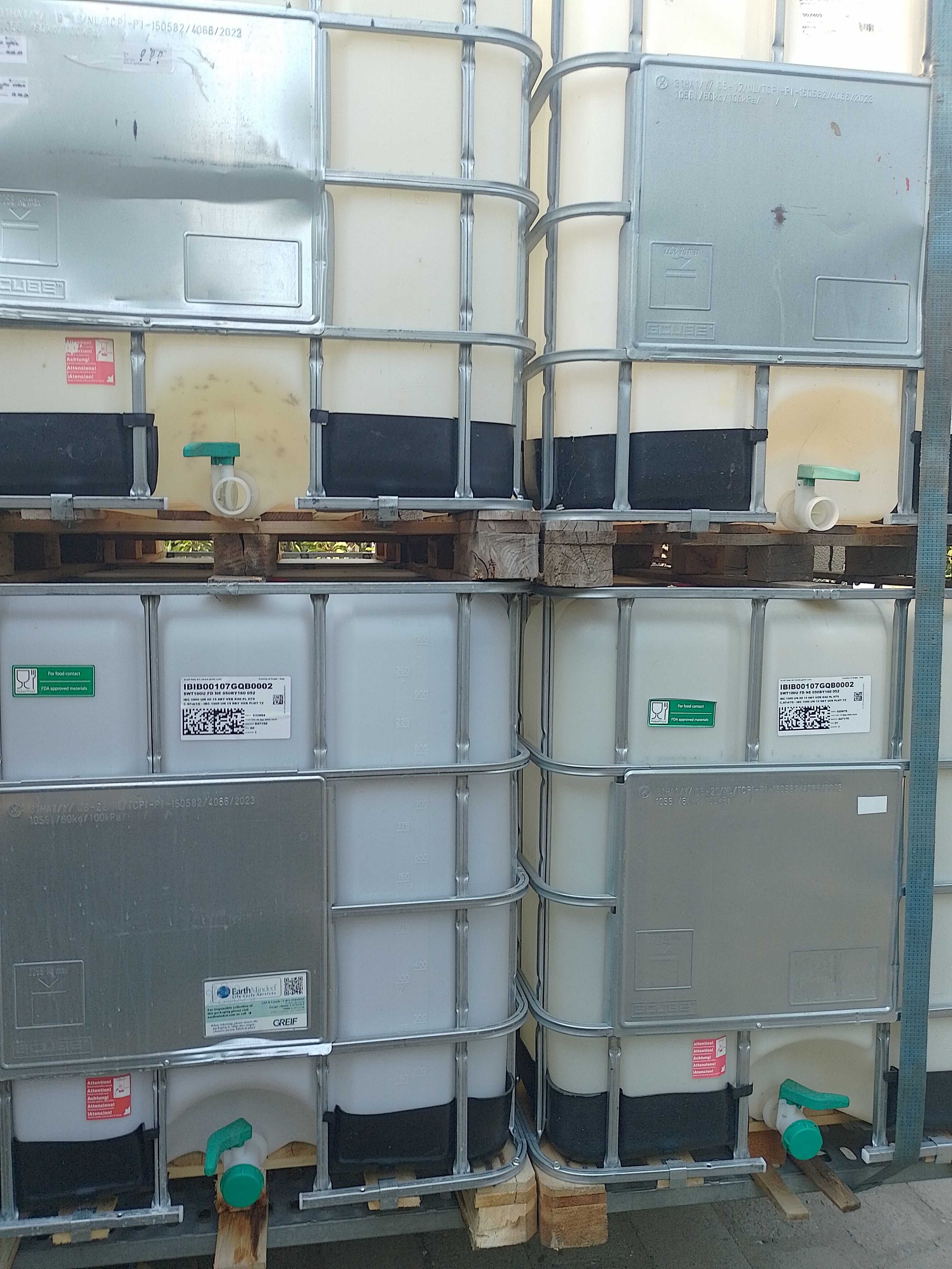 Бидони IBC TANK От хранителна индустрия