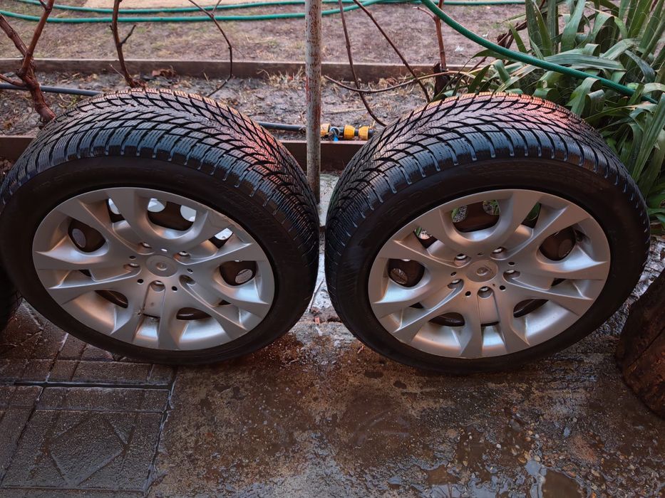Cauciucuri+jante Nokian Snowproof p 225 50 r17 runflat- bmw