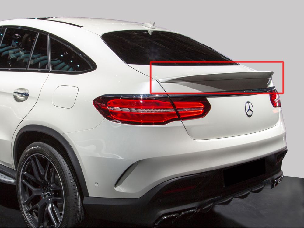 Лип спойлер багажник Mercedes x292 gle coupe lip spoiler гле купе мерц