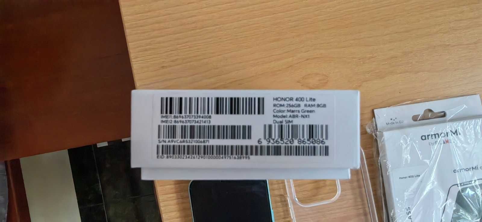 Honor 400 lite marrs green 256 GB ram -8 GB