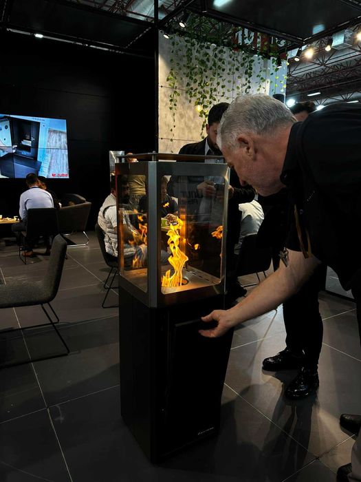 Sobă cu peleți Square Garden  10 kW, incalzire terase,restaurante