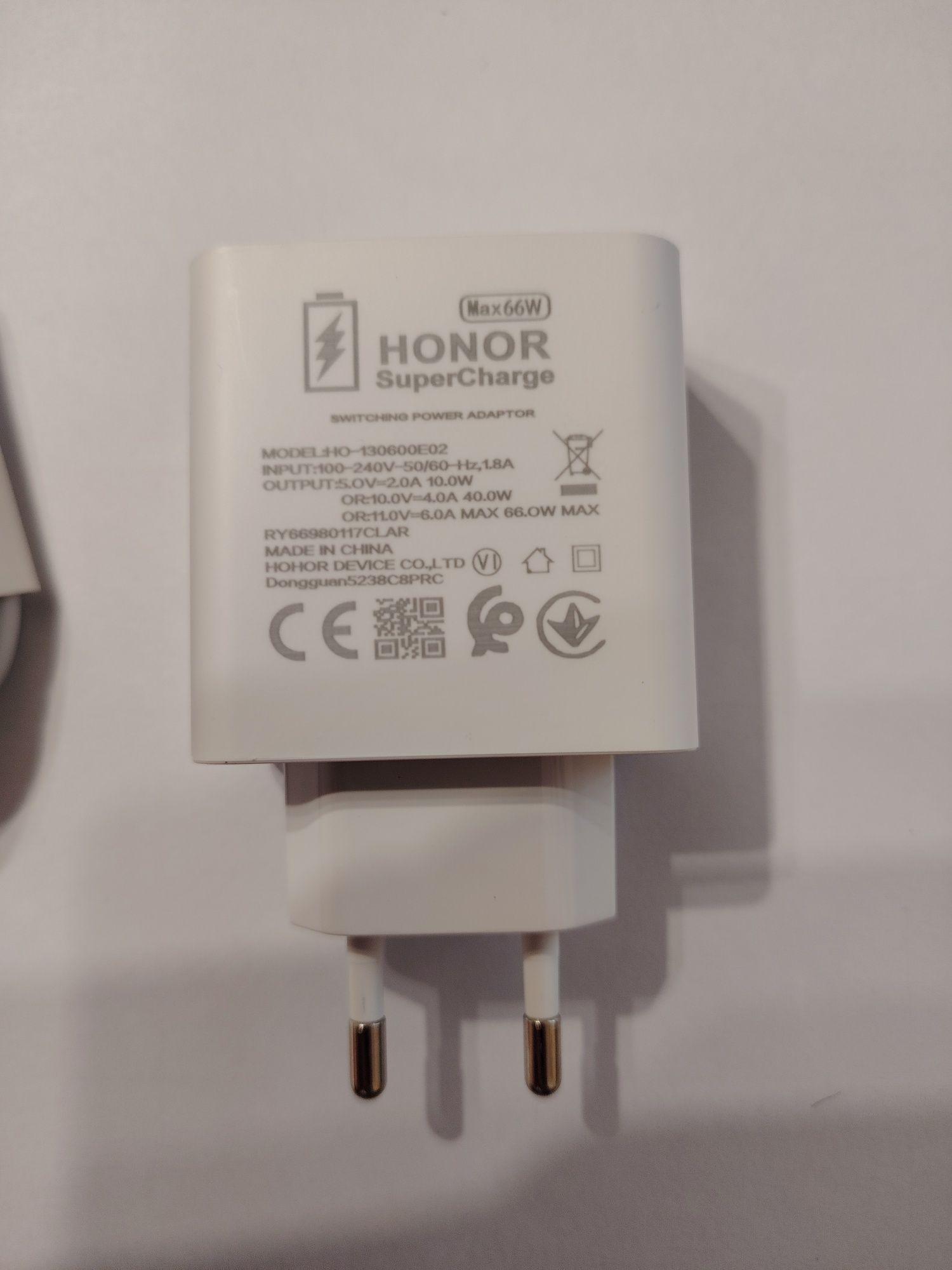 Оригинално зарядно  Honor 66w.