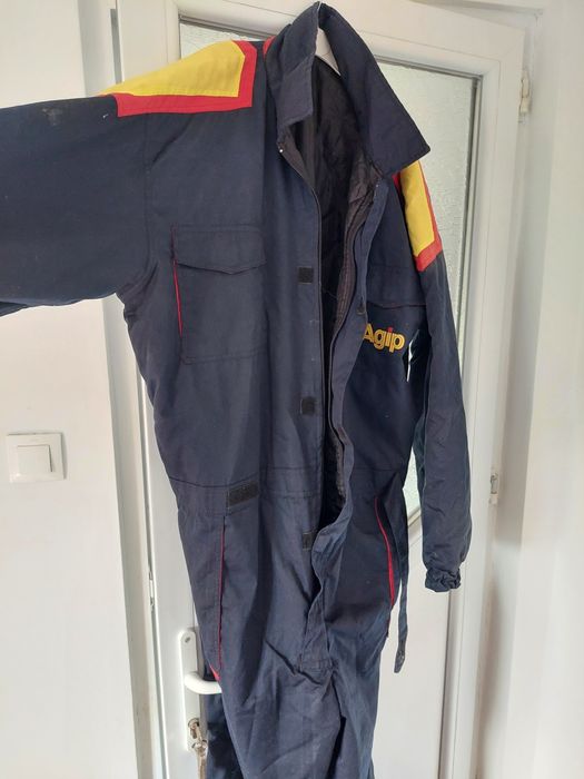 Combinezon mecanic AGIP vintage nepurtat  56 xxl
