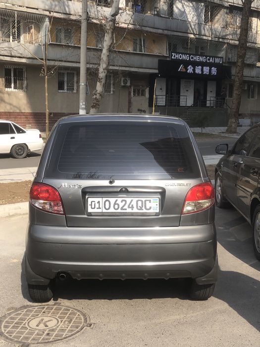 Matiz 2014 мокрый асфальт бензин