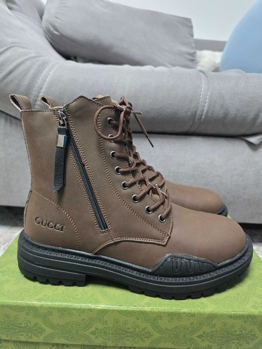 Ghete Gucci Maro ~ Marimea 44 ~ Nou