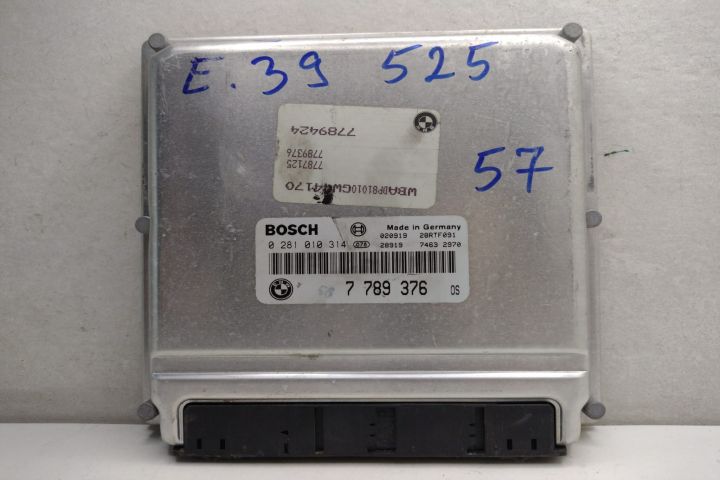 ECU Calculator Motor Bosch 0281010314 / 7789376 BMW Seria 5 E39 (face