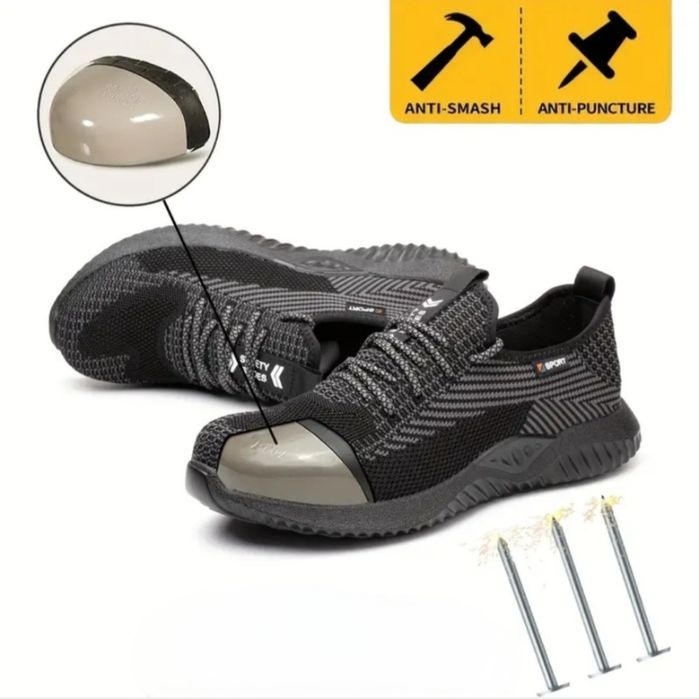 Pantofi de Protectie cu Bombeu Metalic Anti-Sparge, mărimea 42