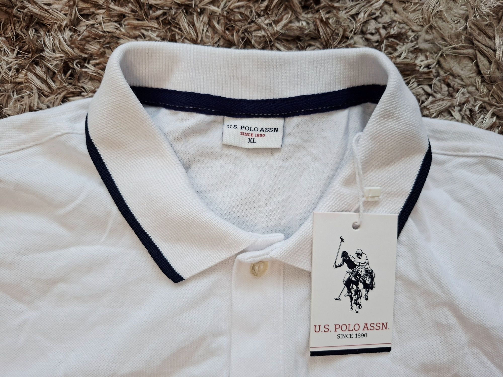 U.S.POLO ASSN.-ОРИГ. Тениска Нова!!!