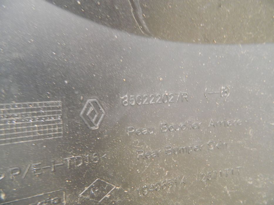 Bara spate Dacia Duster II, 2017, 2018, 2019, 2020, 2021, 850222027R.