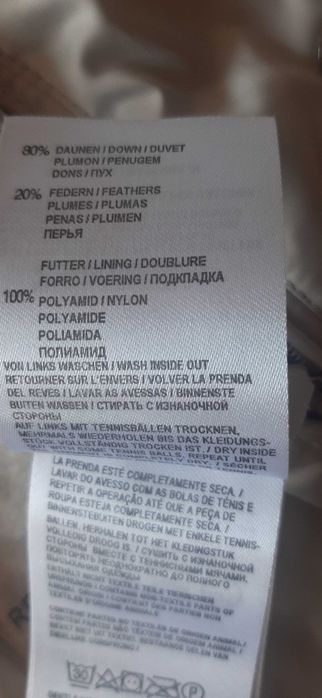 Зумно яке LAURÈL от естествен пух и косъм, рамер IT 40