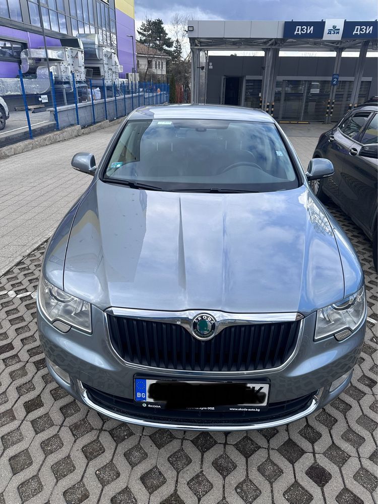 Шкода Супърб 2013, 1.8 TSI, автомат, алкантара, гуми, каско, го