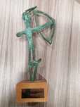 Statueta din bronz"Arcasul"