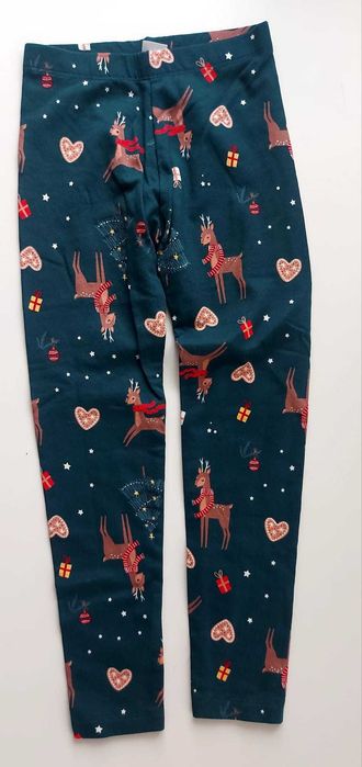 Set pijama si colanti de Craciun pentru copii