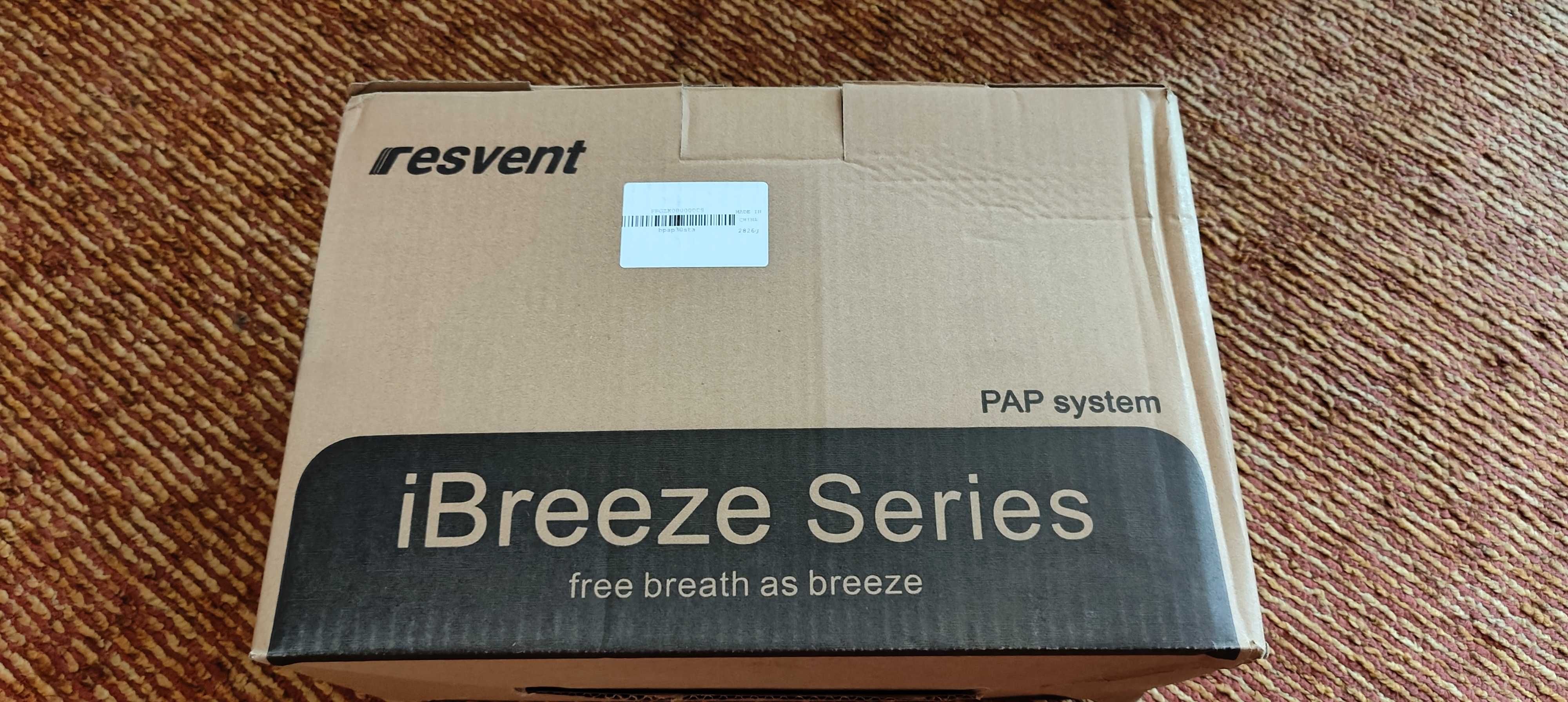 Апарат сънна апнея ResVent iBreeze ST-A30 BiPAP Heated Humidifier,Wifi